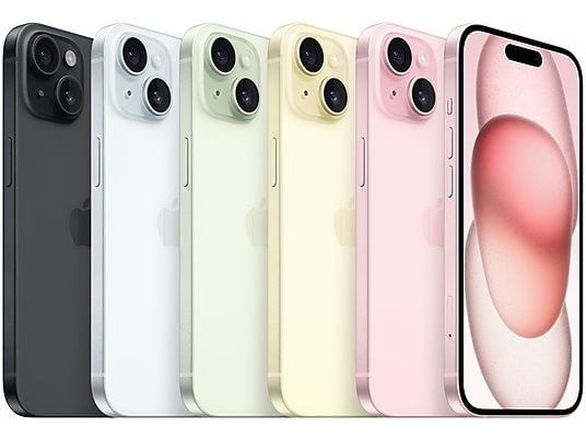 APPLE iPhone 15 5G 128 GB Blau Dual SIM