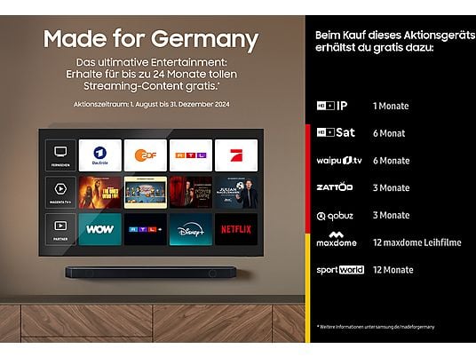 SAMSUNG GQ55S85D OLED TV (Flat, 55 Zoll / 138 cm, OLED 4K, SMART TV, Tizen)