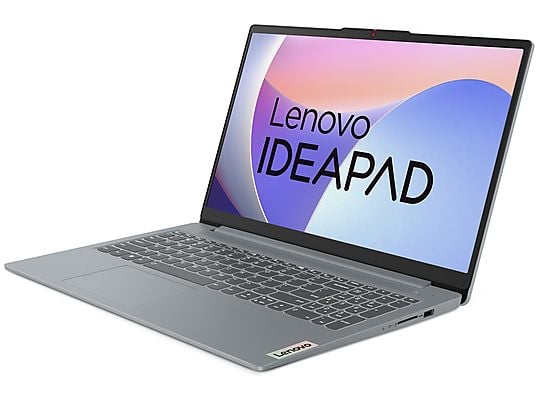 LENOVO IdeaPad Slim 3i, Notebook, mit 15,6 Zoll Display, Intel® Core™ i3,N305 Prozessor, 8 GB RAM, 512 GB SSD UHD Graphics, Arctic Grey, Windows 11 Home S-Modus (64 Bit)