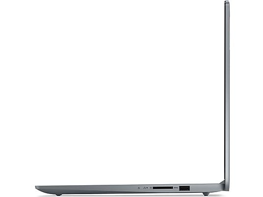 LENOVO IdeaPad Slim 3i, Notebook, mit 15,6 Zoll Display, Intel® Core™ i3,N305 Prozessor, 8 GB RAM, 512 GB SSD UHD Graphics, Arctic Grey, Windows 11 Home S-Modus (64 Bit)