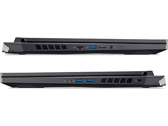 ACER Nitro 17 (AN17-51-74WP) mit 165 Hz Display mit RGB Tastaturbeleuchtung, Gaming Notebook, mit 17,3 Zoll Display, Intel® Core™ i7,i7-13620H Prozessor, 32 GB RAM, 1 TB SSD GeForce RTX™ 4060, Schwarz, Windows 11 Home (64 Bit)