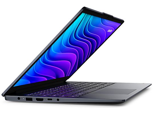 MEDION E15235 (MD62610), Notebook, mit 15,6 Zoll Display Core™ i3, 8 GB RAM, 512 GB SSD, Intel® UHD Graphics, silber, Windows 11 Home (64 Bit)