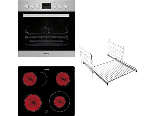 PRIVILEG SET PV510 IN, Einbauherdset (Glaskeramikkochfeld, A, 65 l)