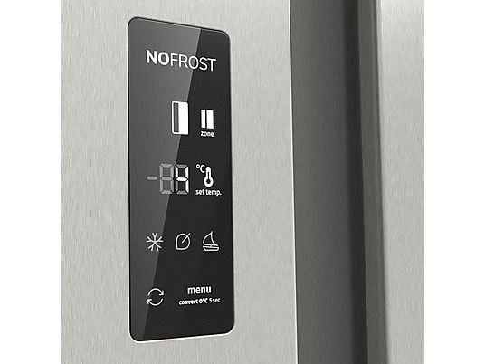 GORENJE NRR9185EAXL Advanced Line Side-by-Side (550 l, E, 1786 mm hoch, Edelstahl)