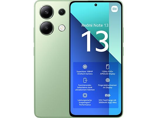 XIAOMI Redmi Note 13 128 GB Mint Green Dual SIM