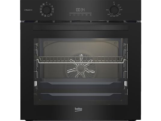 BEKO BBIS17300BCS, Backofen (Einbaugerät, 72 l, 594 mm breit), Dampfgarfunktion