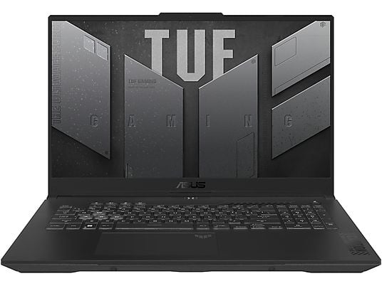 ASUS TUF A17 FA707NU-HX052W, Gaming Notebook, mit 17,3 Zoll Display, AMD Ryzen™ 5,7535HS Prozessor, 16 GB RAM, 1 TB SSD, NVIDIA GeForce RTX™ 4050, Mecha Gray, Windows 11 Home (64 Bit)
