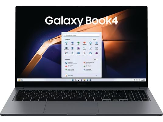 SAMSUNG Galaxy Book4, Notebook, mit 15,6 Zoll Display, Intel® Core™ 3,100U Prozessor, 8 GB RAM, 256 GB SSD, Intel® Core™ Onboard Graphics, Gray, Windows 11 Home (64 Bit)