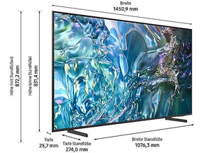 SAMSUNG GQ65Q60D QLED TV (Flat, 65 Zoll / 163 cm, UHD 4K, SMART TV, Tizen)