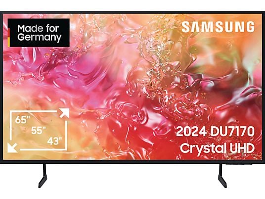 SAMSUNG GU55DU7170U LED TV (Flat, 55 Zoll / 138 cm, UHD 4K, SMART TV, Tizen)
